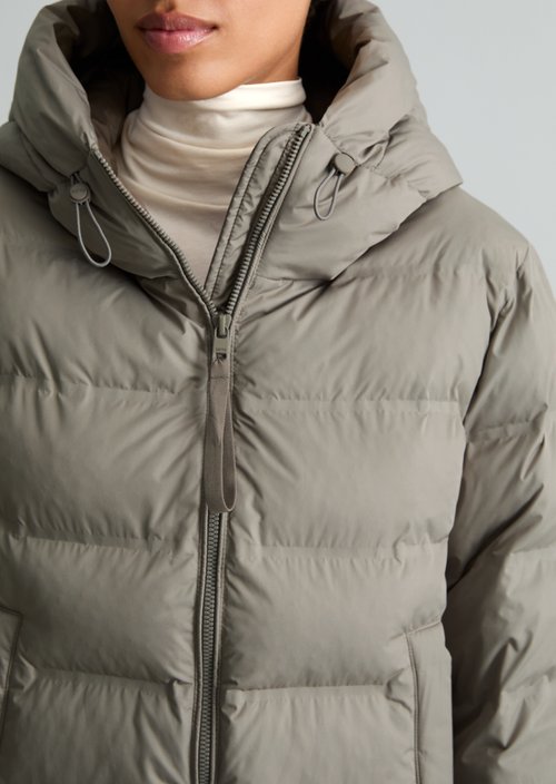 Regular-Fit Quilted Jacket — Dolphin