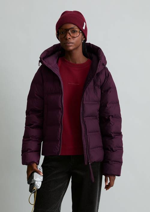 Veste matelassée coupe régulière Mahagony Jam en vue de face