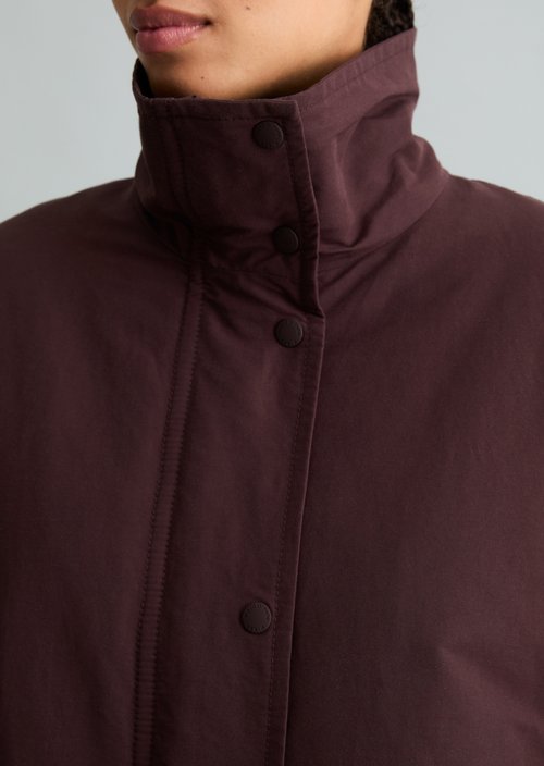 Casual Outdoor Jacket — Burnt Aubergine