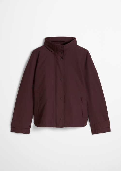 Casual Outdoor Jacket — Burnt Aubergine