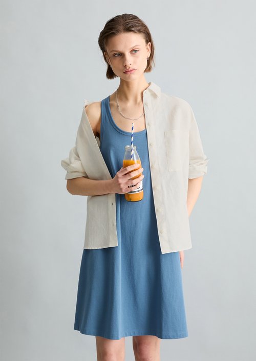 Relaxed blouse — Silky White