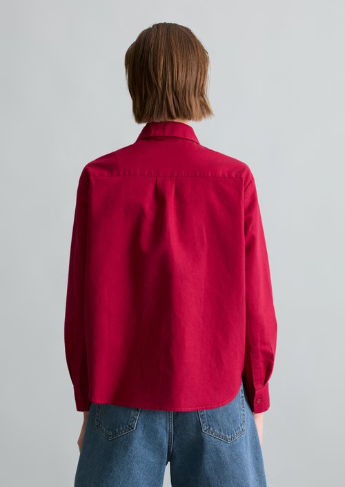 Relaxed blouse — Vivid Cherry