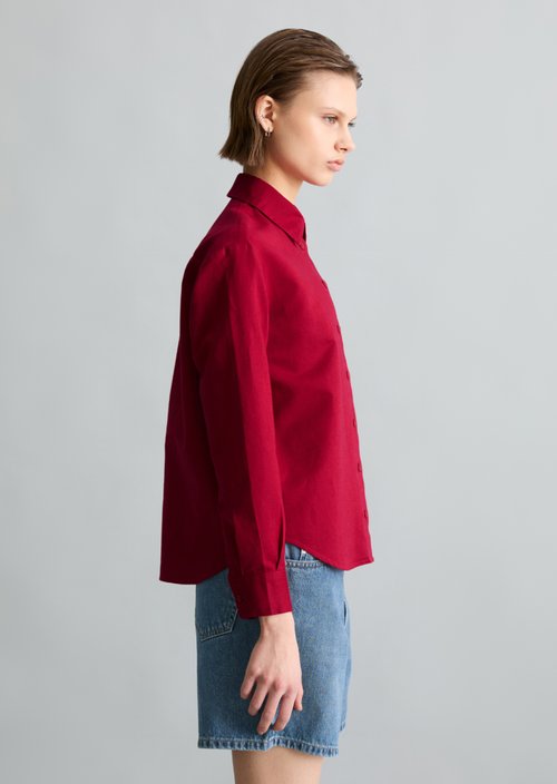 Relaxed blouse — Vivid Cherry