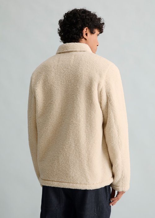 Plush Jacket, Regular Fit — Dusty Field