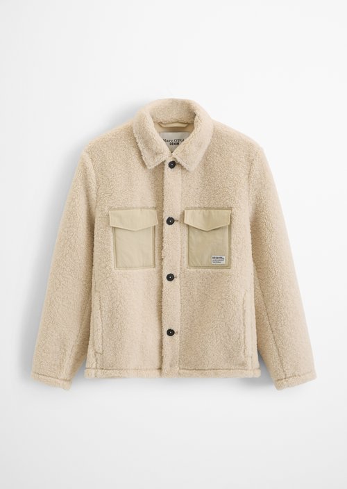 Plush Jacket, Regular Fit — Dusty Field