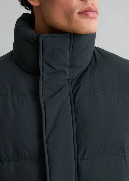 Quilted Jacket, Regular Fit Black in detail view