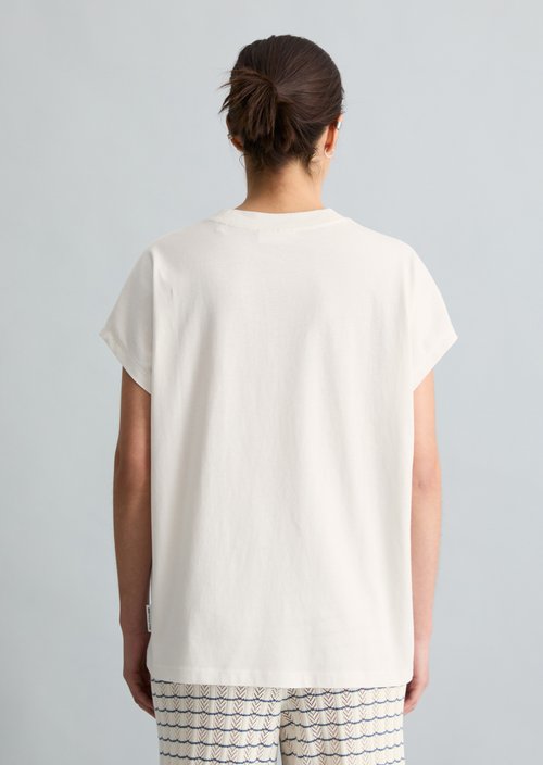 DfC T-shirt oversized — Silky White