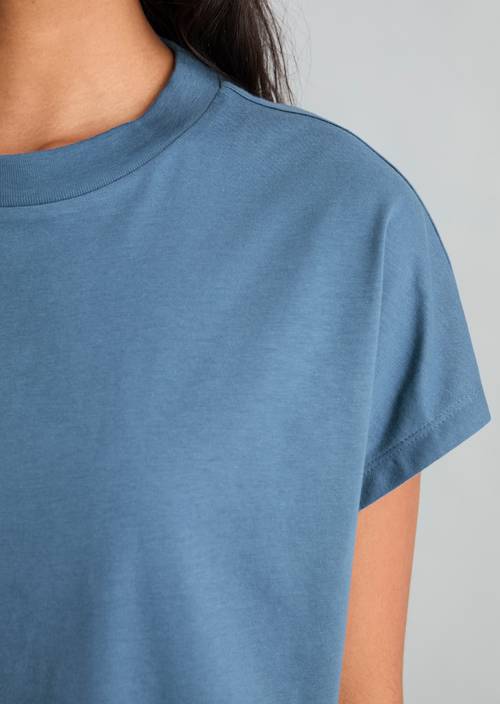 T-shirt DfC surdimensionné Medium Blue 4671 en vue détaillée