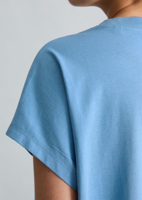 DfC T-shirt oversized — Azure Sky