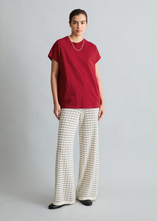 DfC T-shirt oversized — Vivid Cherry