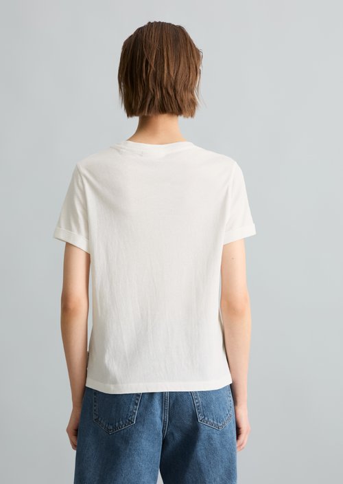 Relaxed T-shirt — Silky White