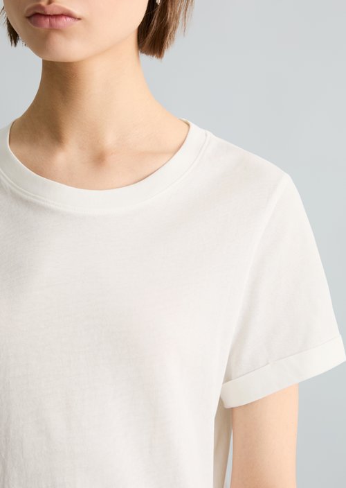 Relaxed T-shirt — Silky White