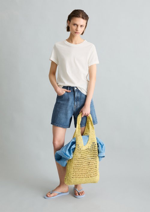 Relaxed T-shirt — Silky White