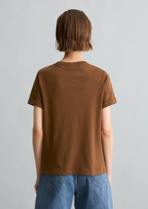 Relaxed T-shirt — Umbra Brown