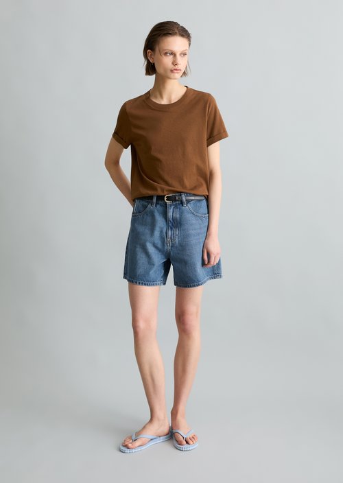 Relaxed T-shirt — Umbra Brown