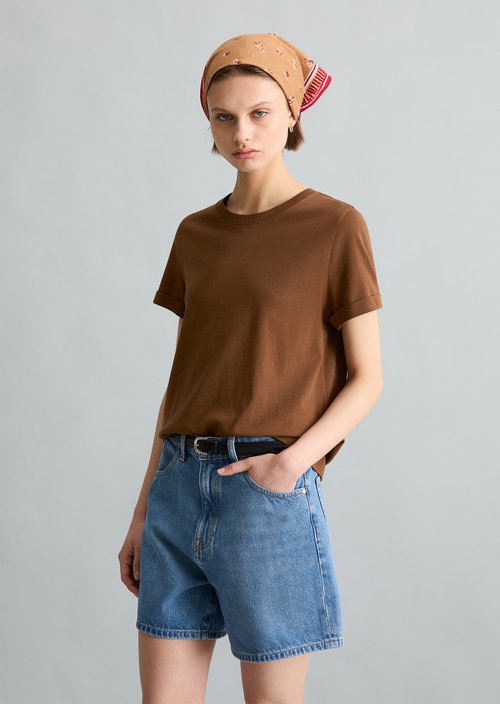 Relaxed T-shirt — Umbra Brown
