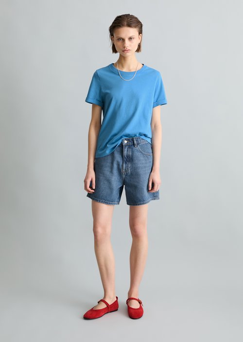 Relaxed T-shirt — Azure Sky