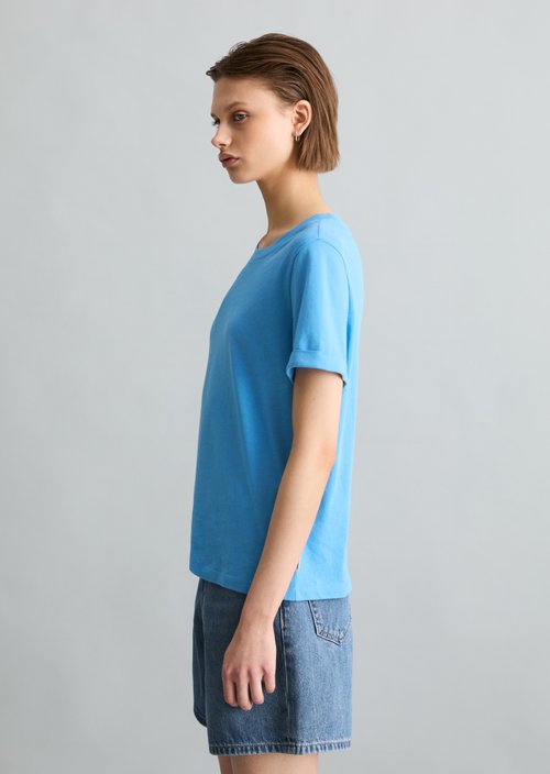 Relaxed T-shirt — Azure Sky