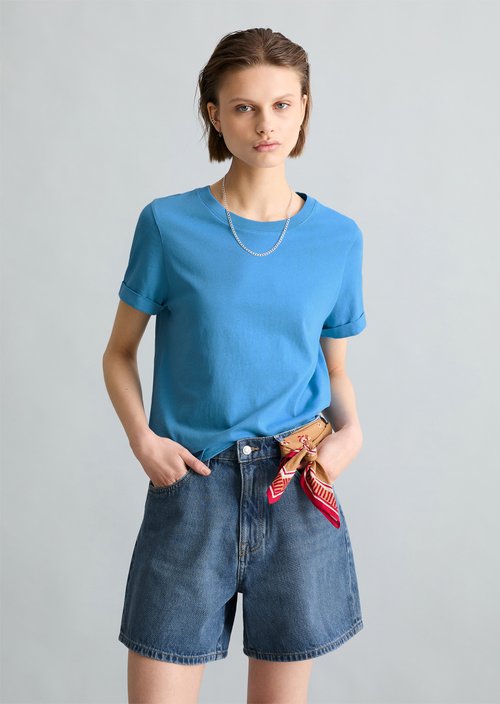 Relaxed T-shirt — Azure Sky