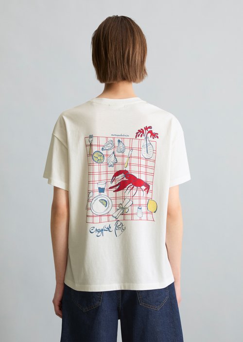 Relaxed-fit T-shirt — Silky White