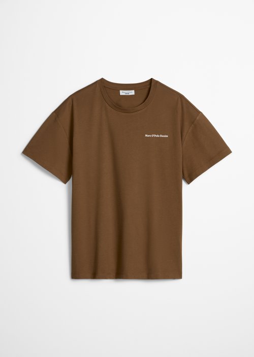 Relaxed-fit T-shirt — Umbra Brown