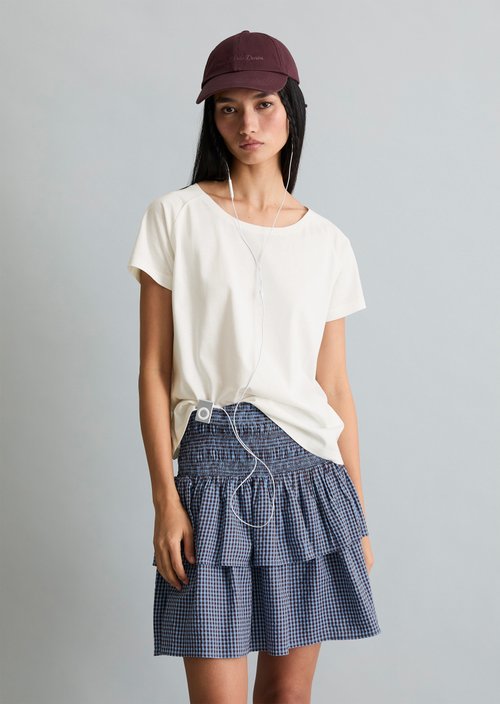 T-shirt regular — Silky White