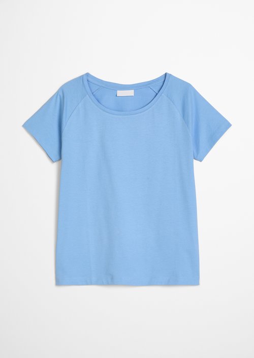 T-shirt regular — Flaxflower Blue