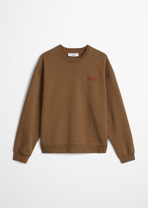 Oversized Sweatshirt — Umbra Brown
