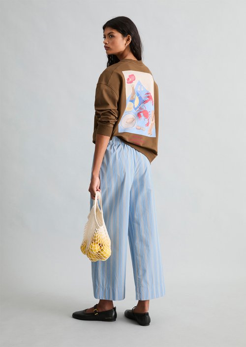 Oversized Sweatshirt — Umbra Brown