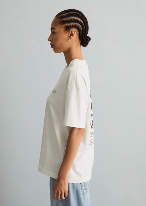 Logo T-shirt relaxed — Silky White