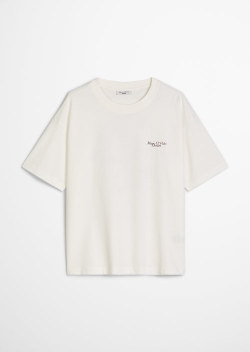 Logo T-shirt relaxed — Silky White