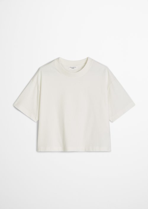 Logo T-shirt relaxed — Silky White