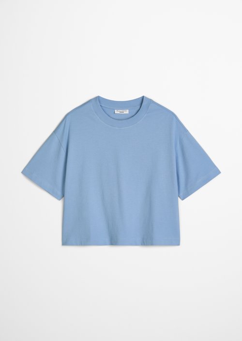 Logo T-shirt relaxed — Flaxflower Blue