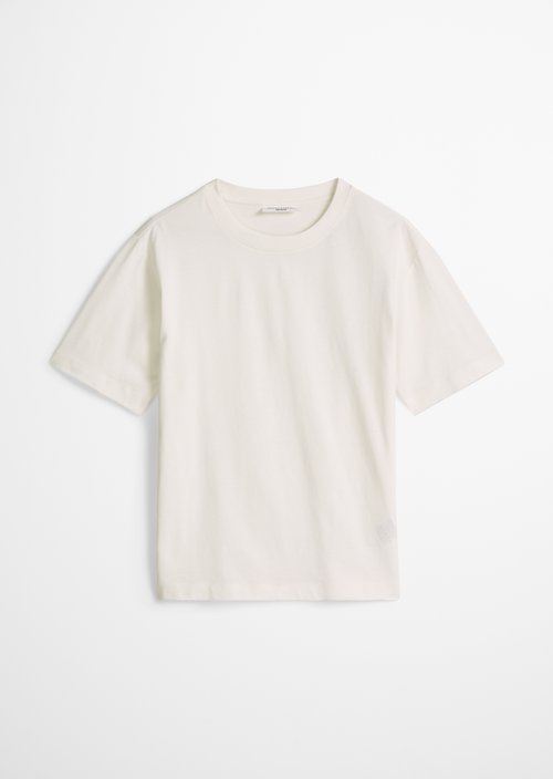 Basic regular T-shirt — Silky White