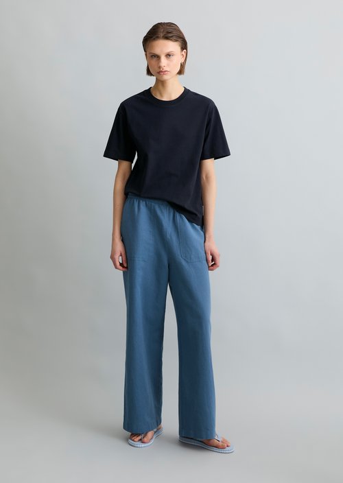 Basic regular T-shirt — Blue Depths