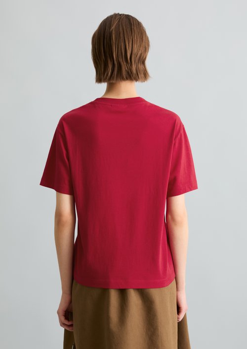 Basic regular T-shirt — Vivid Cherry