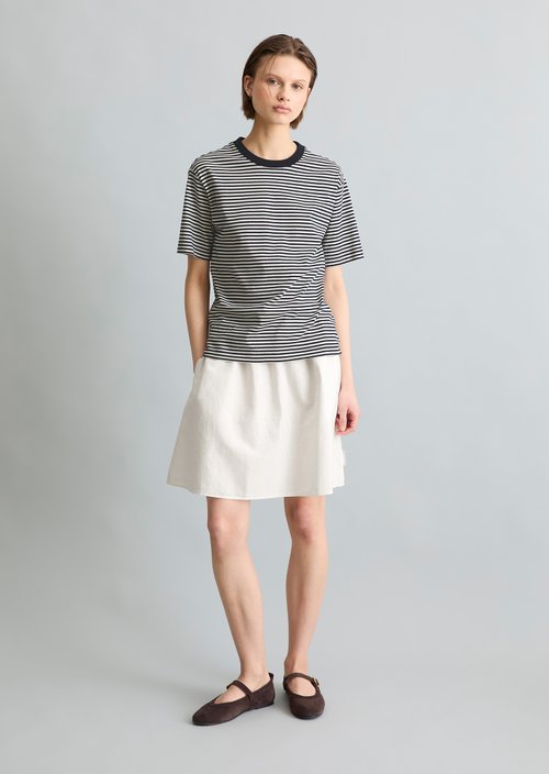 Regular striped T-shirt — Dark Blue