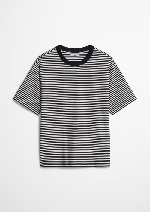 Regular striped T-shirt — Dark Blue