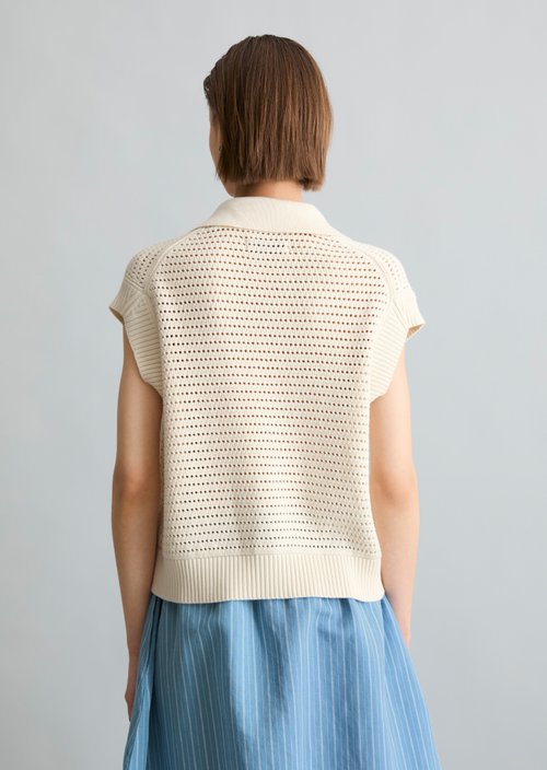 Sweater regular — Creamy White