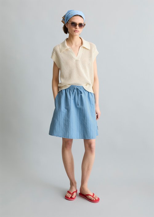 Sweater regular — Creamy White