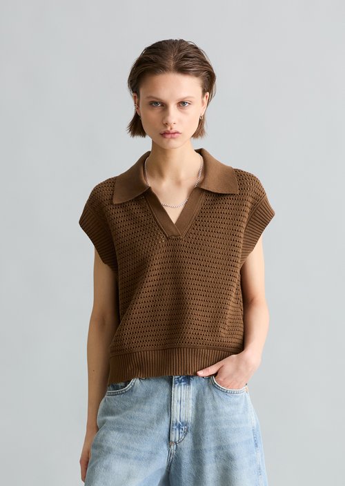 Sweater regular — Umbra Brown