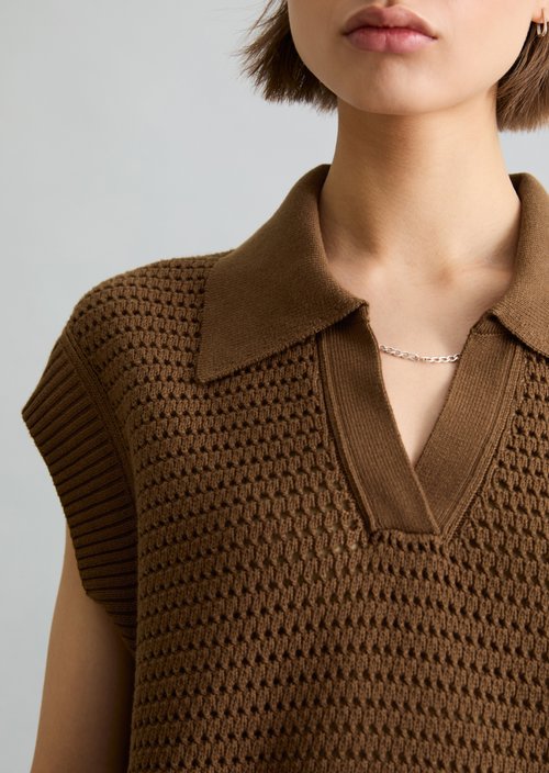 Sweater regular — Umbra Brown