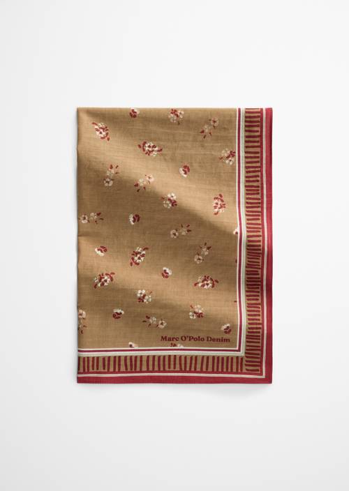 Bandana Medium Brown in front view