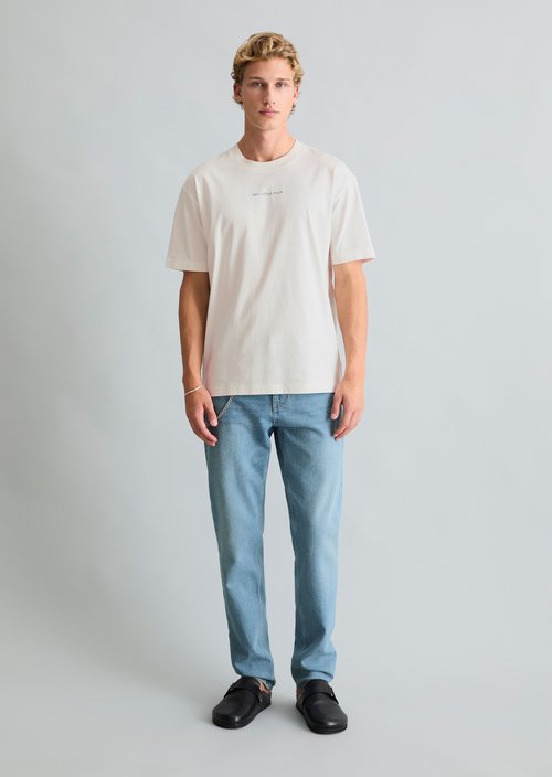 DfC T-Shirt relaxed — Silky White