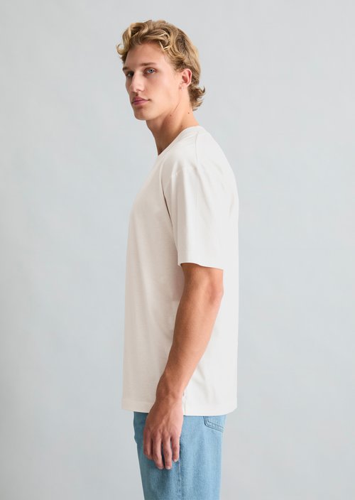 DfC T-Shirt relaxed — Silky White