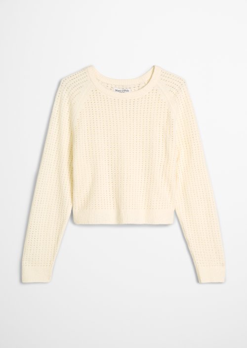 Sweater loose — Creamy White
