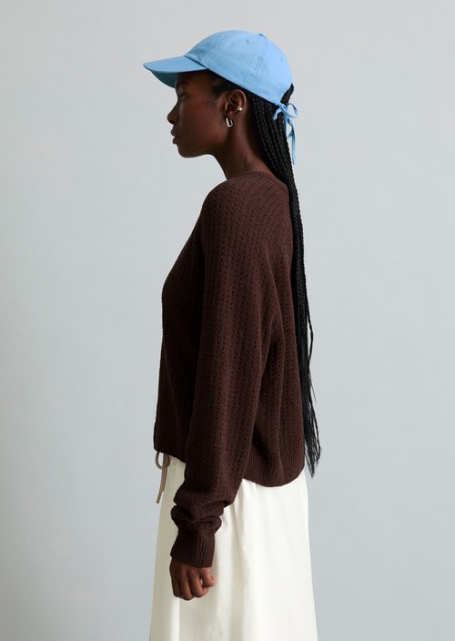 Sweater loose — Burnt Aubergine