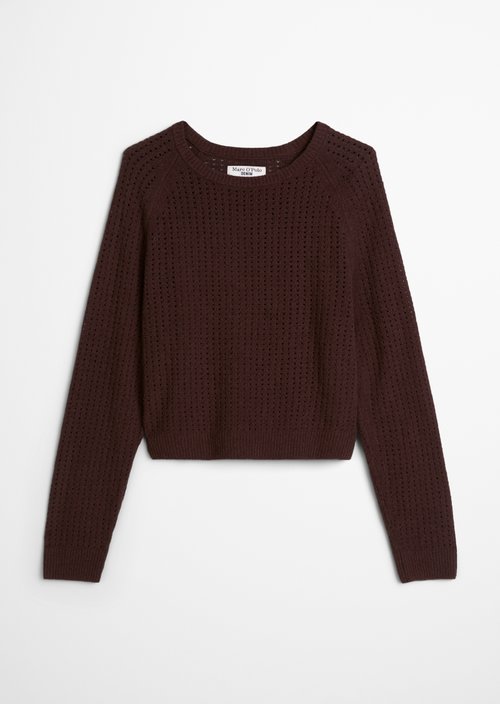 Sweater loose — Burnt Aubergine