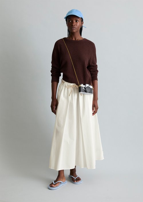 Sweater loose — Burnt Aubergine