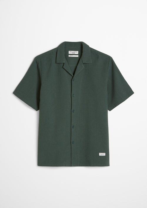 Regular short-sleeved shirt — Olive Branch Green